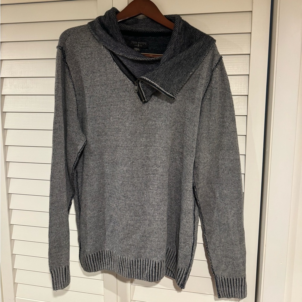 Trash Nouveau Shawl Sweater from Buckle (XL)